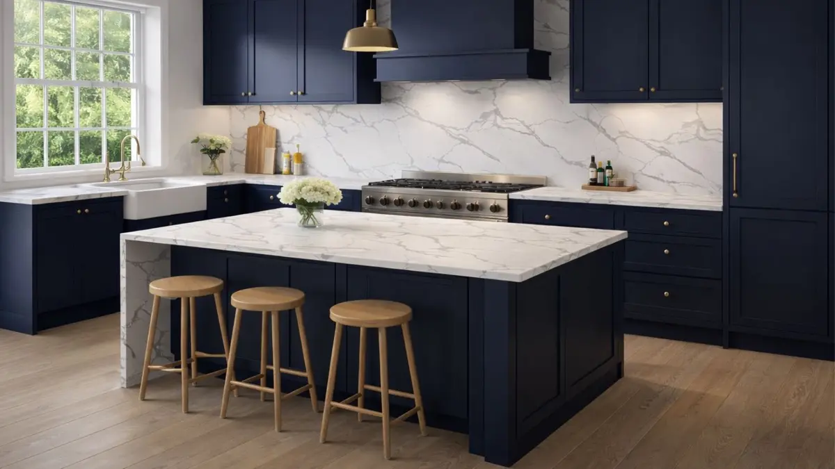 Marble kitchen worktops by Smart Marble